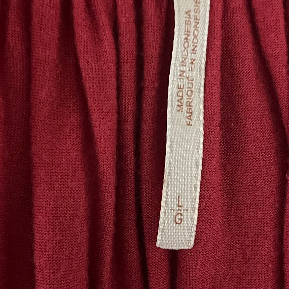 Adorable red Free People Top
